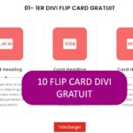 10 flip card divi gratuit – 10 Free Divi card modules