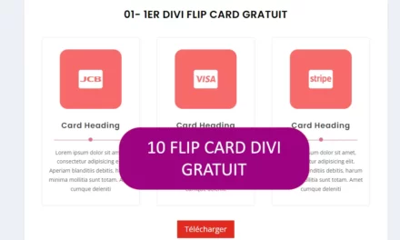 10 flip card divi gratuit – 10 Free Divi card modules