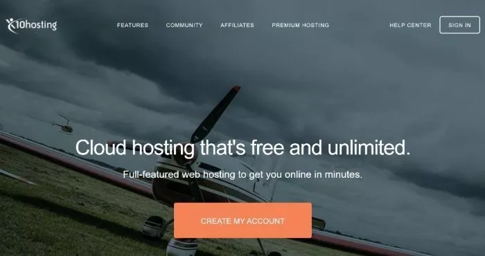 hebergement-gratuit-wordpress-x10Hosting