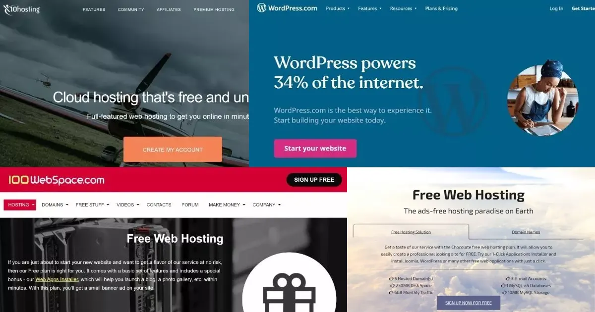 Hébergement gratuit wordpress : 11 meilleurs hébergeur 2022