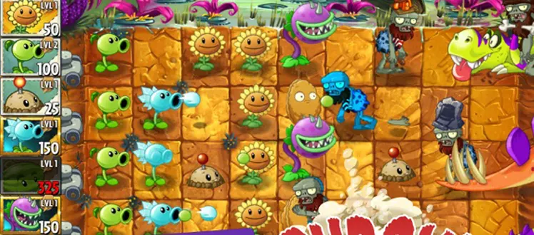 Plants vs Zombies 2-strategy-game