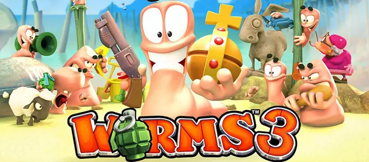 Worms3 strategy game