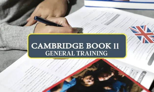 IELTS Cambridge Book 11 General Training